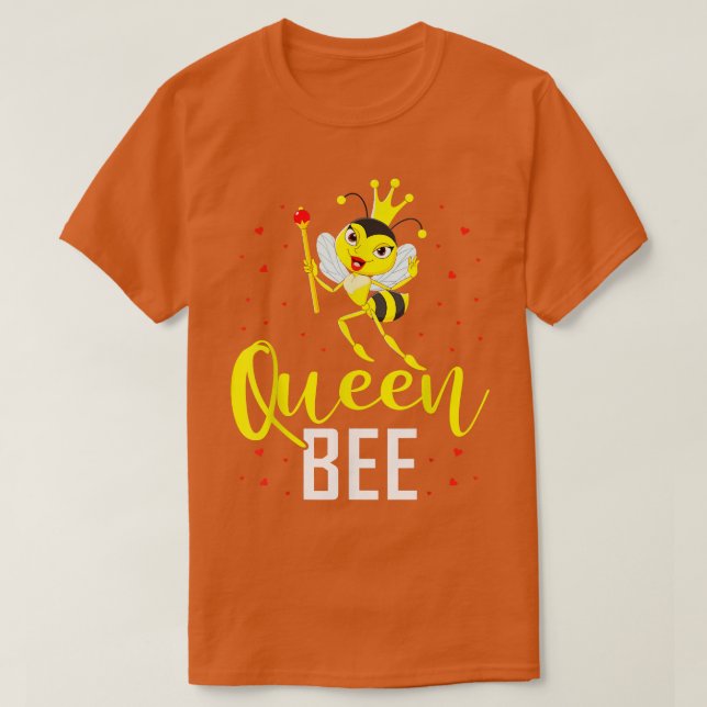 Camiseta Rainha Beekeeper (Frente do Design)
