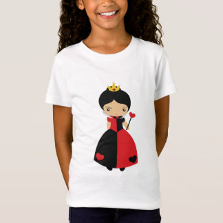 Camiseta Rainha bonito do KRW dos corações