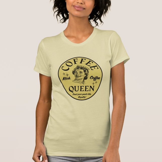 Camiseta Rainha Café (Frente)