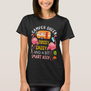 Camiseta Rainha Camper Cly Sy Inteligente E Presente De Aca