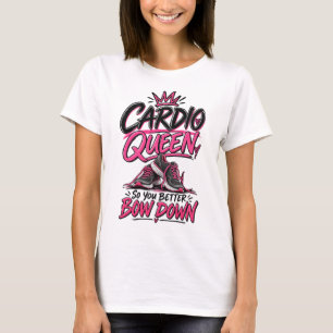 Camiseta Rainha Cardio Se Curve Fitness Feminino