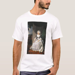 Camiseta Rainha Charlotte, 1789-90, esposa de George III