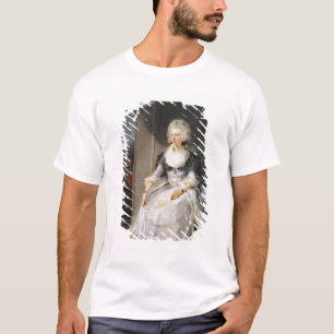 Camiseta Rainha Charlotte, 1789-90, esposa de George III