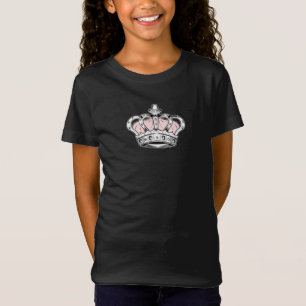 Camiseta Rainha Coroa Rosa Estética Glam Real Feminina