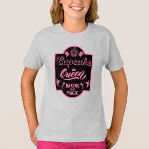 Camiseta Rainha cupcake