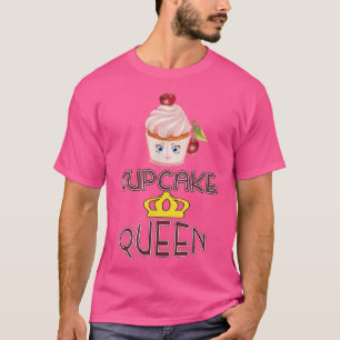 Camiseta Rainha cupcake, Baking, Escuridão Cozinhar Do Love