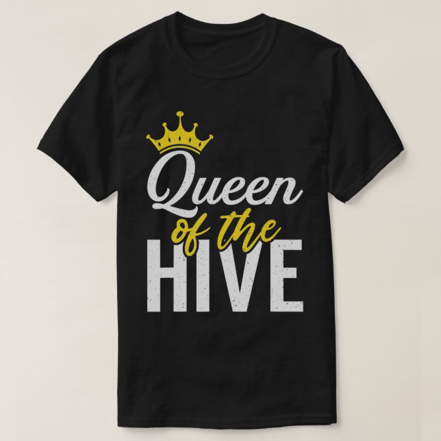 Camiseta Rainha da Abelha Colmeia-Abelha (Frente do Design)