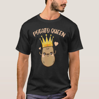 Camiseta Rainha da Batata Spud Life Batata Frita Vegana Tat