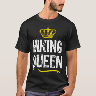 Camiseta Rainha da Caminhada Mulheres Meninas Divertido Leg