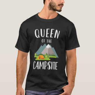 Camiseta Rainha Da Campanha De Mulheres Presente Para A Mul