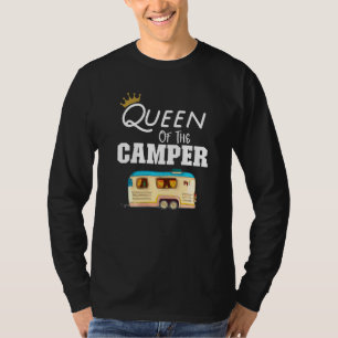 Camiseta Rainha Da Campanha Rv Camping Happy Campe