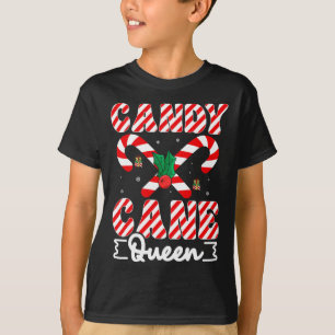 Camiseta Rainha da Cana de Açúcar de Natal Engraçada para F