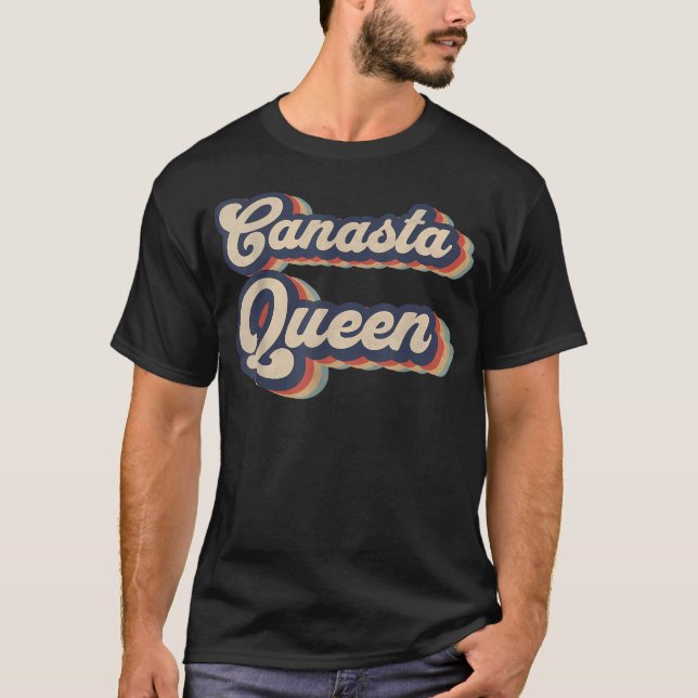 Camiseta Rainha da Canastra Antiga Carta de Canastra Divert (Frente)