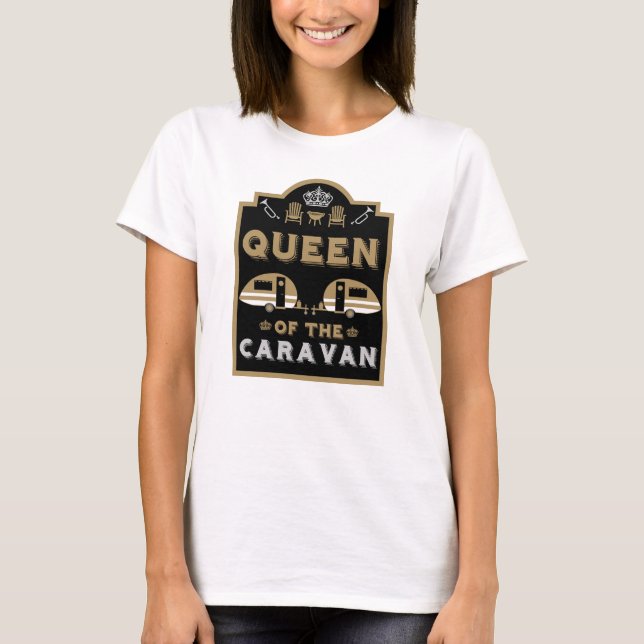 Camiseta Rainha da Caravana (Frente)