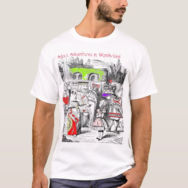 Camiseta Rainha da cor dos corações, (Frente)