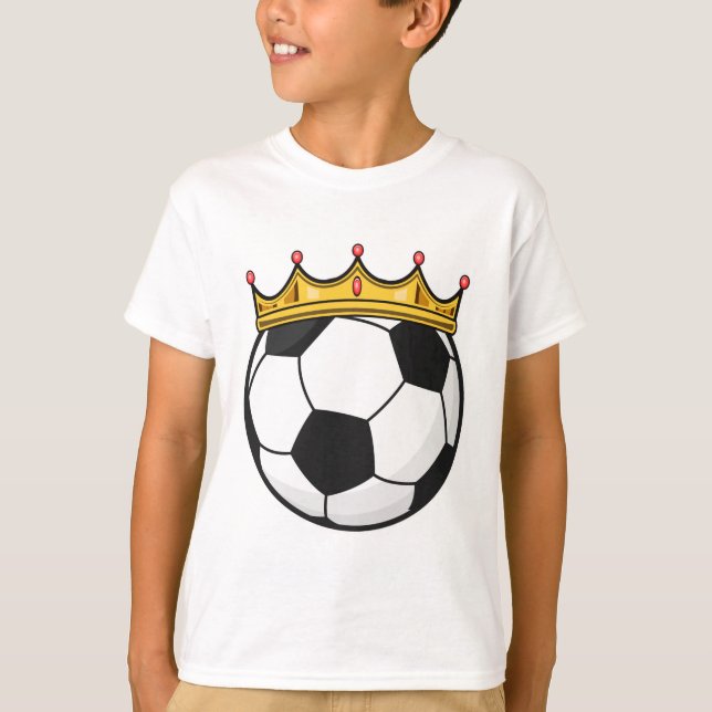 Camiseta Rainha da Coroa de Futebol (Frente)