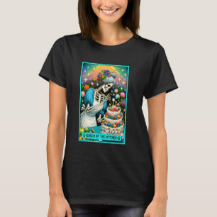 Camiseta Rainha da Cozinha Cartão Tarot Chef Padeiro Cozinh