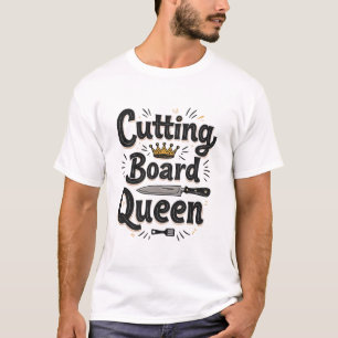 Camiseta Rainha da Cozinha Rainha Conselho