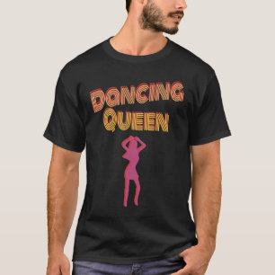 Camiseta Rainha da Dança Disco Retro dos Anos 70