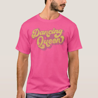 Camiseta Rainha da Dança Vintage Dança 70s família