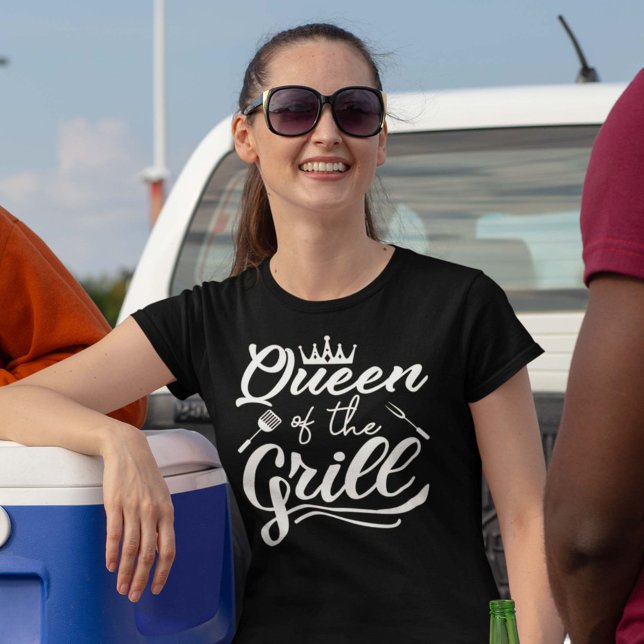 Camiseta Rainha Da Grelha (Criador carregado)