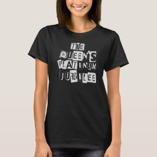 Camiseta Rainha Da Inglaterra Platinum Jubilee 2022 70 Anni