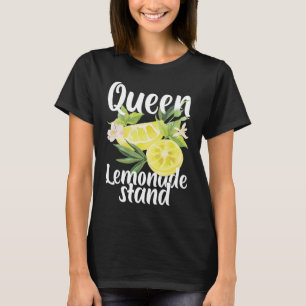 Camiseta Rainha Da Limonada Prende-Limão-Sumo Citrus Fou