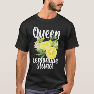 Camiseta Rainha Da Limonada Prende-Limão-Sumo Citrus Fou