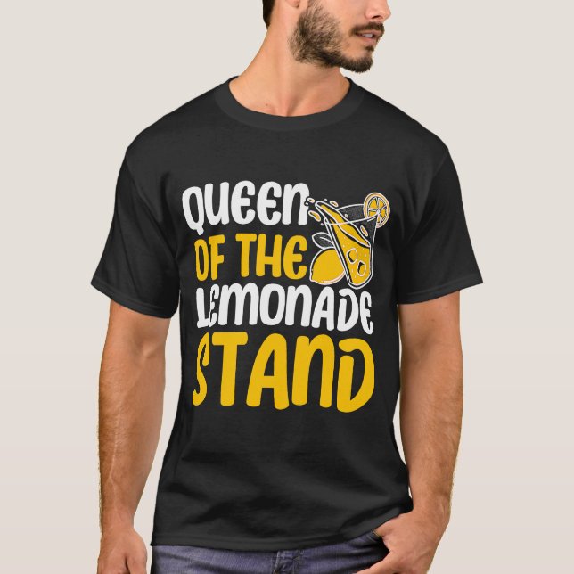 Camiseta Rainha Da Limonada Stand Lemon Juice Business C (Frente)