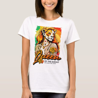 Camiseta Rainha da Lionesa da Selva