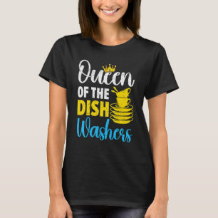 Camiseta Rainha Da Loja De Lavagem De Louça Jo