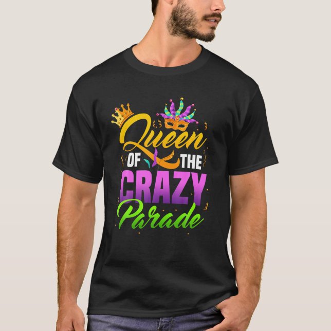 Camiseta Rainha Da Louca Miçanga De Joker Jester (Frente)