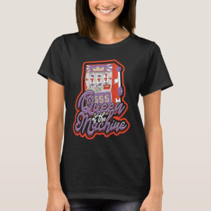 Camiseta Rainha da máquina Caça-níquel de cassino Jogos de