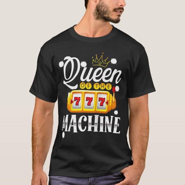 Camiseta Rainha Da Máquina De Impressão Retroativa, Tanque  (Frente)