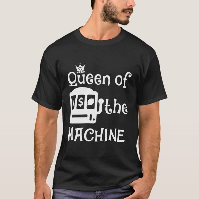 Camiseta Rainha da Máquina do Jogo (Frente)