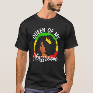 Camiseta Rainha Da Minha Sala De Aula Professora & Meninas