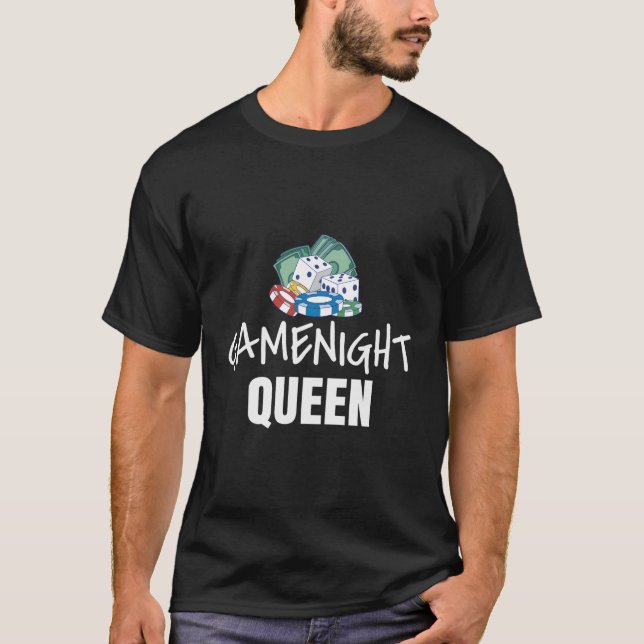 Camiseta Rainha da Noite do Jogo (Frente)