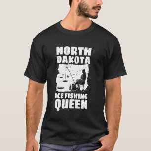 Camiseta Rainha da Pesca no Gelo de North Dekoat
