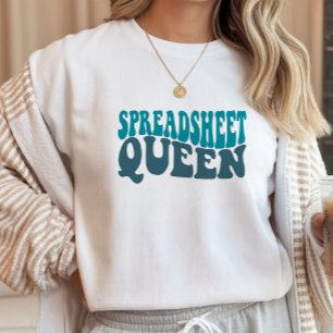 Camiseta Rainha da Planilha Finanças, Contadora, CPA