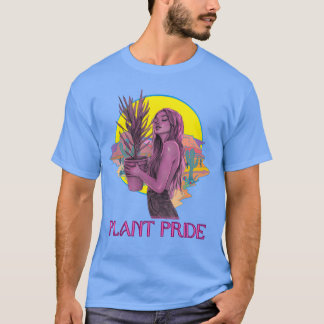 Camiseta Rainha da Planta do Deserto Neon Vibe Retro dos An