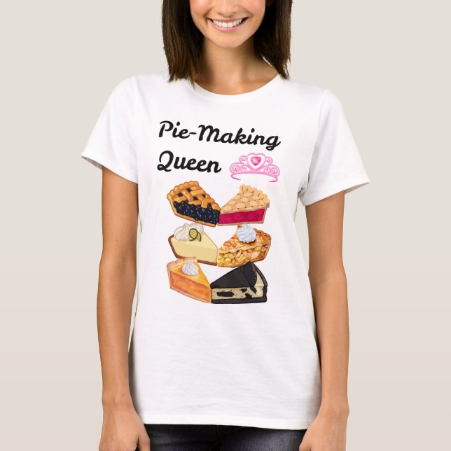 Camiseta Rainha da Produção de Tortas (Frente)