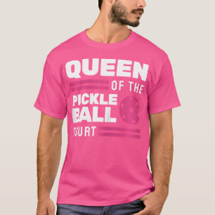 Camiseta Rainha Da Quadra De Pickleball