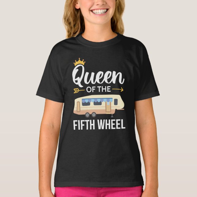 Camiseta Rainha Da Quinta Roda I (Frente)