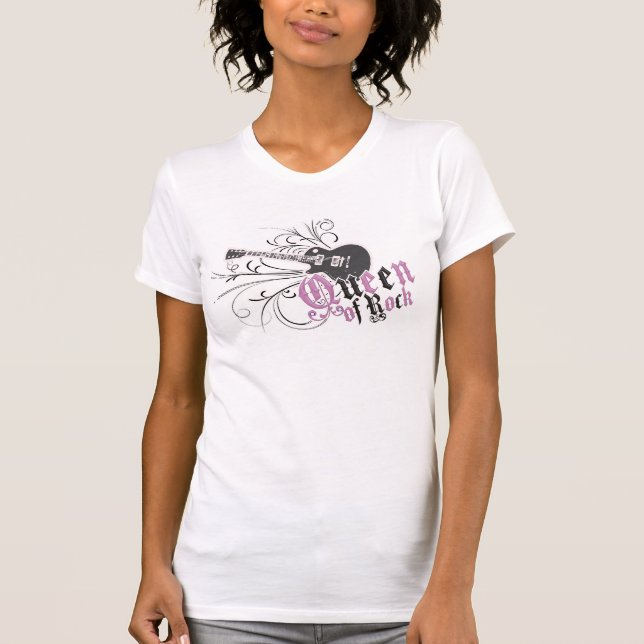 Camiseta Rainha da rocha (Frente)