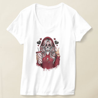 Camiseta Rainha da Rua da Caveira de Açúcar 🔥