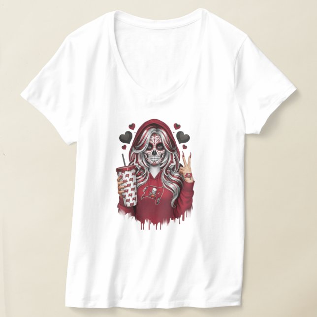 Camiseta Rainha da Rua da Caveira de Açúcar 🔥 (Postura )