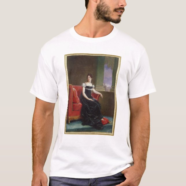 Camiseta Rainha da salva moscatável de Desiree da suecia (Frente)