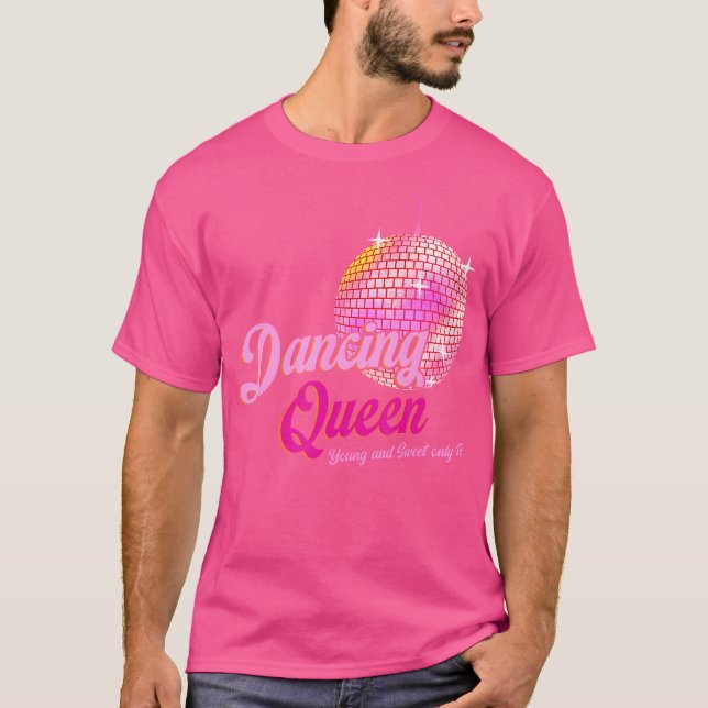 Camiseta Rainha Dançante Tee 17 Aniversário Disco Dançante  (Frente)