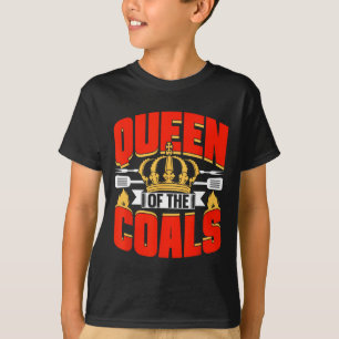 Camiseta Rainha Das Carvões Churrasco Carne Grelhar Grelhan