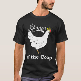 Camiseta Rainha das Galinhas da Coop Tee Galinhas Frango Ag